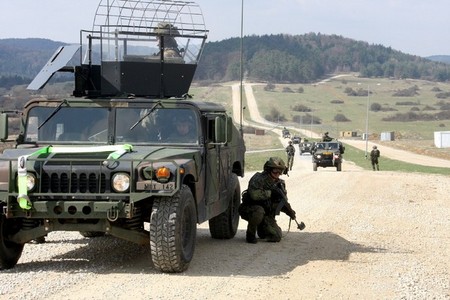 Securing standing convoy