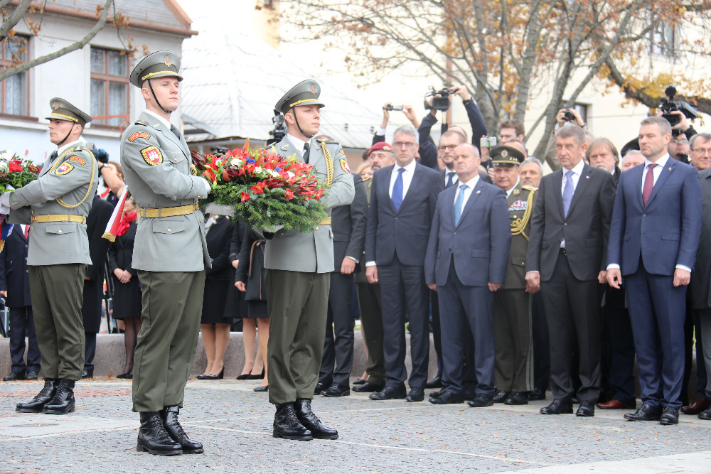 Spolupráce mezi Českou republikou a Slovenskem je na vysoké úrovni, řekl ministr Metnar při oslavách v Martině