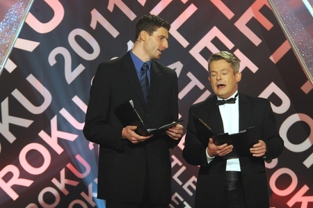 Pěveckou premiéru v duetu si odbyl výškař Jaroslav Bába
