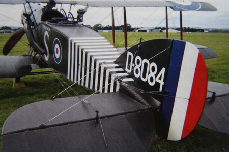 Zrenovovaný Bristol F.2B Fighter 