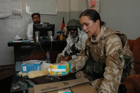Snímky z Afghánistánu, kde Lada Kovářová působila i v loňském roce