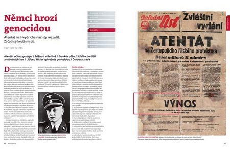 Ukázky z magazínu Reflexu Terč Heydrich   (7)