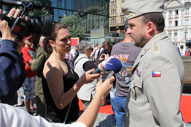 Ředitel VHÚ Praha plukovník Aleš Knížek