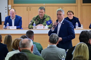 Zástupci obcí v okolí letecké základny Čáslav se seznámili s aktuální fázi modernizace 