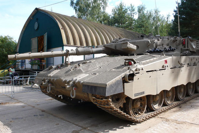 Izraelský tank Merkava
