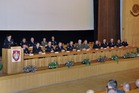  Slavnostního ukončení kurzu policejních nováčků se zúčastnili armádní i policejní představitelé