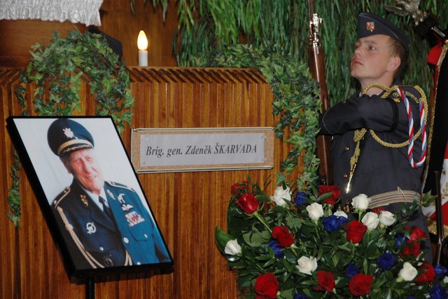 Ze smutečního rozloučení