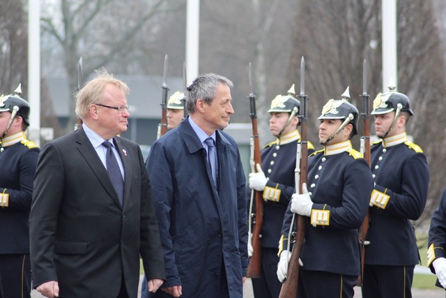 Přijetí na MO Švédska 7