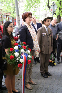 Náměstkyně MO uctila památku popravených položením věnce
