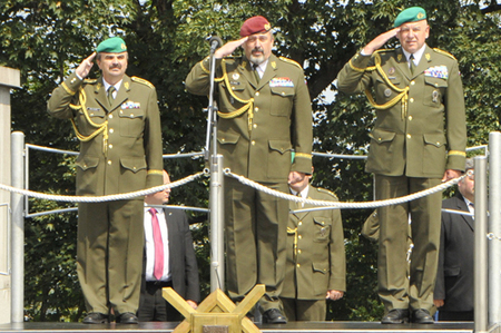 Pozemní síly AČR jsou v dobré kondici, řekl nový velitel generál Kopecký na Vítkově