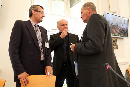 Prokop Tomek, Michael Kocáb a Rudolf Ducháček