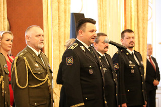 Za generály poděkoval policejní prezident Tomáš Tuhý
