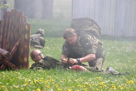 Záchrana života v podání vojenských záchranářů