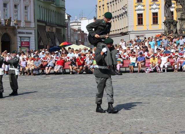Vystoupení sólistů rakouské vojenské hudby