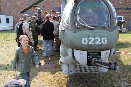 U vrtulníku Mi-24