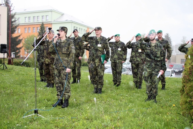 Zpěv hymny Martinou Žďánskou