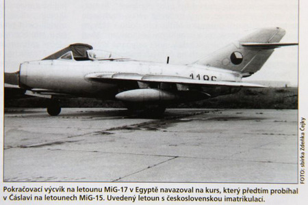 Do Egypta mířily MiGy