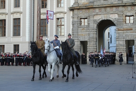 Oslavy 94. výročí vzniku Hradní stráže