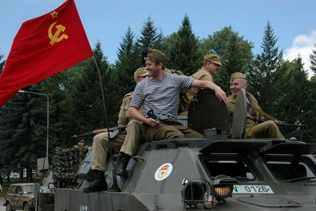 "Odjezd" sovětských vojsk