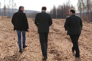 Sucho způsobuje, že zdejší krajina zcela mění svůj ráz