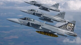 Ilustrační obrázek ke článkuNad Prahou přeletí pětice stíhaček. Připomenou 25. výročí vstupu ČR do NATO 