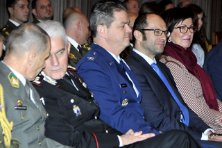 Zástupci Ministerstva obrany ČR náměstek ministra obrany Pavel Beran a náměstkyně Alena Netolická