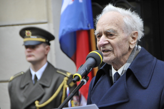 Vojmír Srdečný, pamětník událostí z listopadu 1939