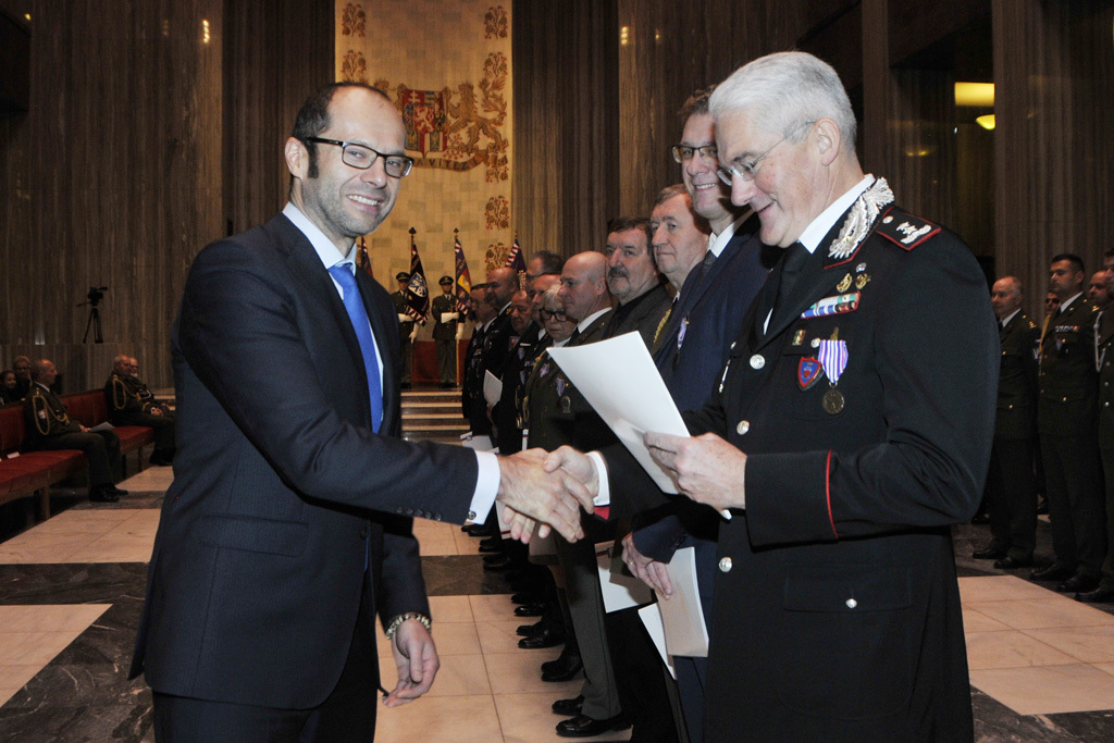 Náměstek ministra obrany Pavel Beran oceňuje významného zahraničního hosta