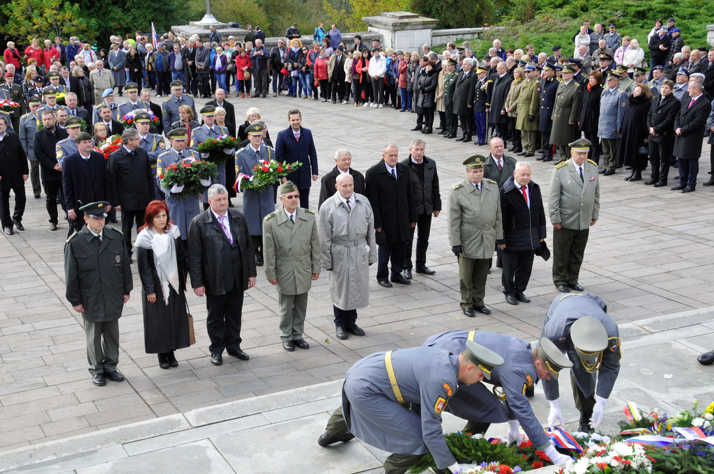 V české delegaci byli také zástupci Československé obce legionářské a Českého svazu bojovníků za svobodu