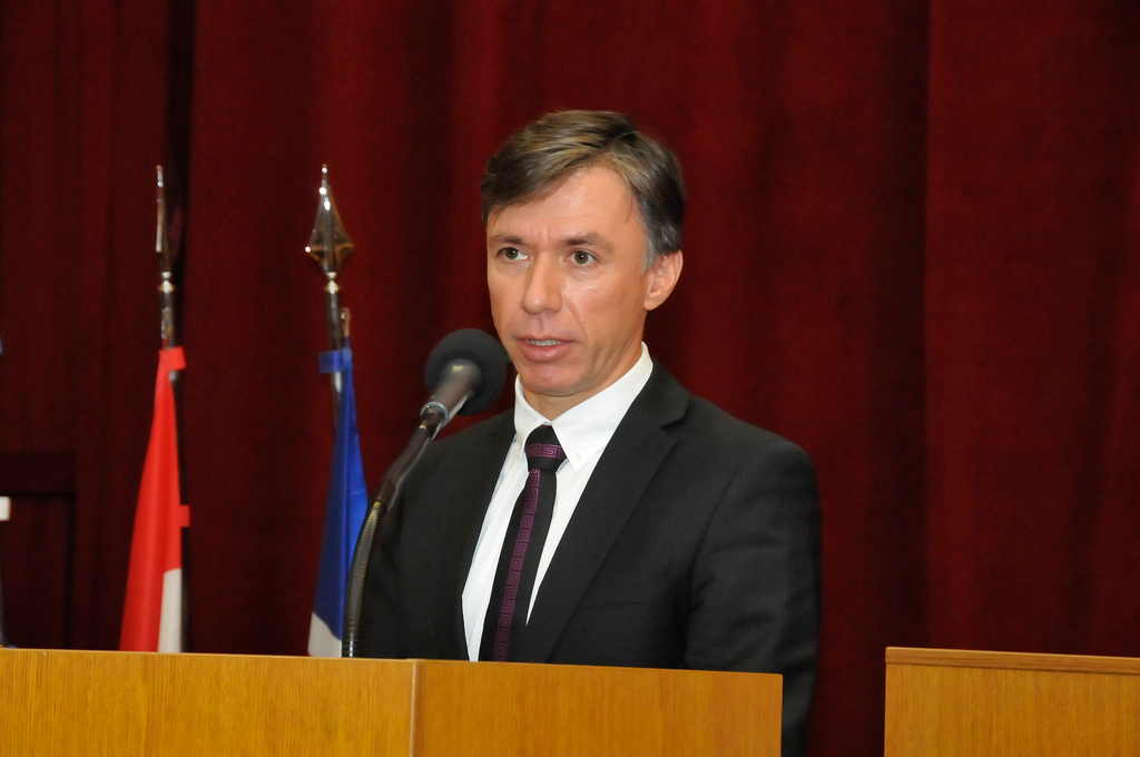Místopředseda senátního Výboru pro zahraniční věci, obranu a bezpečnost Patrik Kunčar vyjádřil úctu těm, kteří ve 2. světové válce položili své životy 