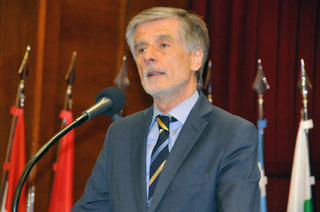 Velvyslanec Slovenska v ČR Peter Weiss apeloval na mladou generaci, aby střežila odkaz těch, kteří bojovali za státní svébytnost