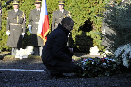 Italský představitel vzdal čest padlým v 1. světové válce