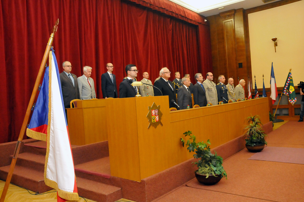 Čestné předsednictvo při zahájení slavnostního setkání