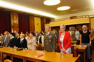 Účastníci setkání si na Ministerstvu obrany připomněli bitvu o Británii