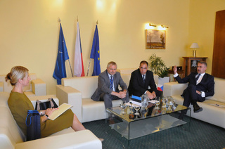 Z přijetí na Ministerstvu obrany České republiky