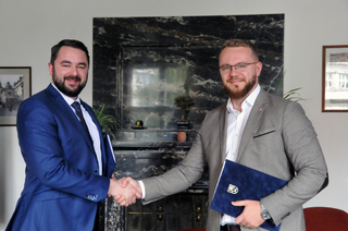 ... a také s místopředsedou představenstvu TATRA TRUCKS a.s Miloslavem Mahutem 