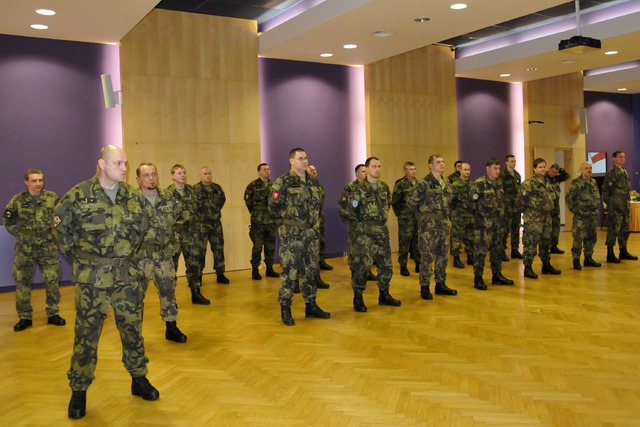 Ze slavnostního nástupu v DAP Praha