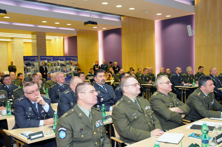 Účastníci Velitelského shromáždění k vyhodnocení roku 2017