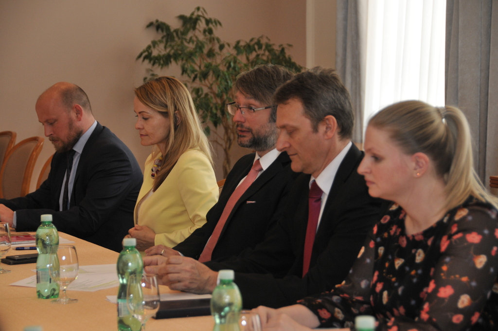 Českou delegaci MO vedl náměstek pro řízení sekce obranné politiky a strategie MO Jakub Landovský (uprostřed)