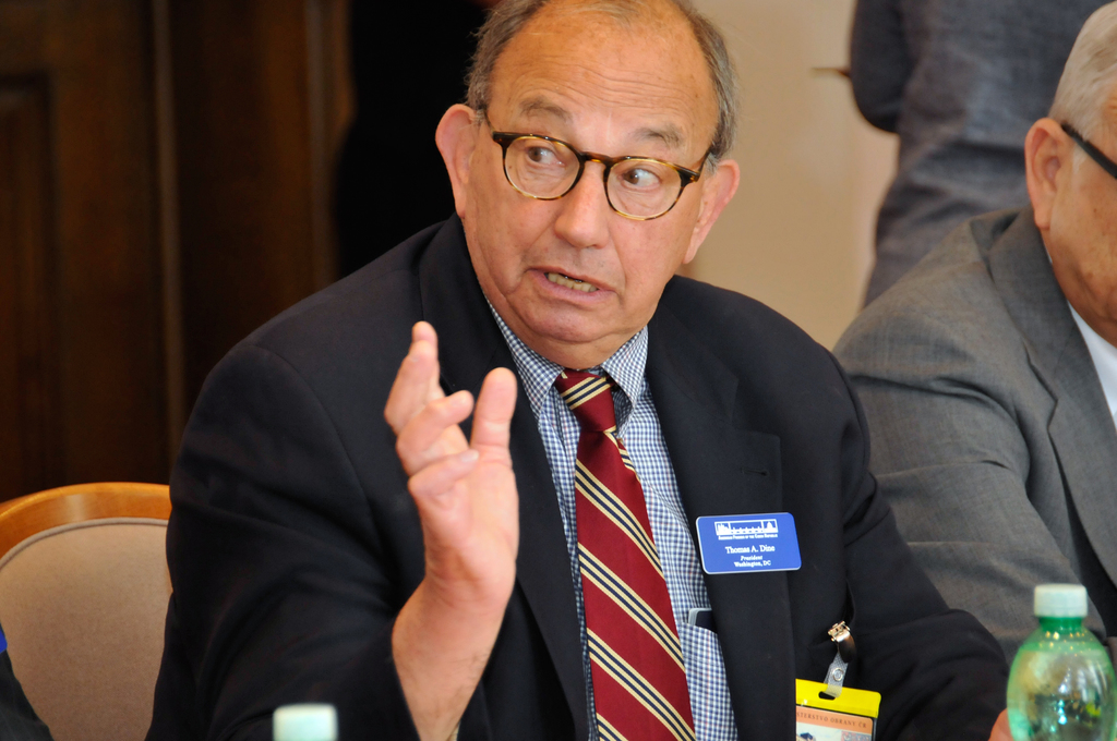 Delegaci krajanů z USA vedl Thomas A. Dino