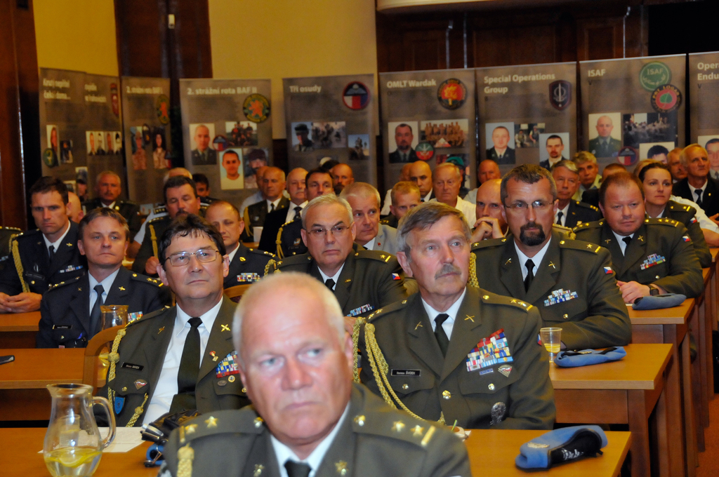 Mezi účastníky setkání byli pozorovatelé i vojáci, kteří působili v rámci kontingentů AČR v mírových misích OSN