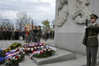 Z pietního aktu na pražském Vítkově 28.10. 2013, kterého se zúčastnila celá řada domácích i zahraničních hostů