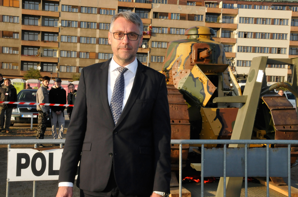 Unikátem a top technikou je na Letné podle ministra Metnara historický tank, který nedávno přibyl do sbírek Vojenského historického ústavu