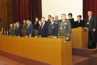 Hosté a zástupci Ministerstva obrany ČR a Generálního štábu AČR