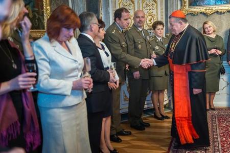 Kardinál Duka se již tradičně před vánočními svátky setkal se zástupci Ozbrojených sil České republiky