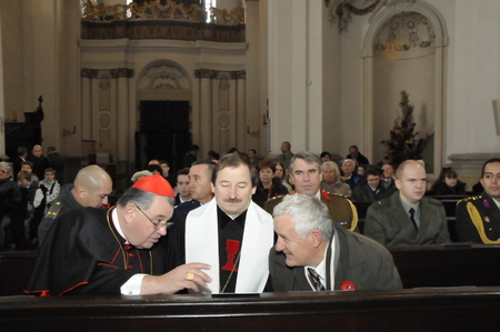 ...mezi nimi také nejvyšší představitelé církví