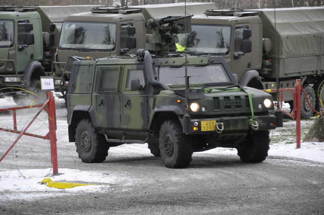 Vojáci 7. jednotky určené pro misi EU v Mali vyjíždějí plnit úkoly výcviku