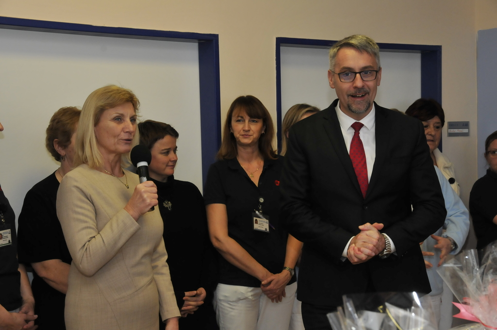 Ministr obrany mezi válečnými veterány v Ústřední vojenské nemocnici v pražských Střešovicích