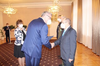 Podplukovník ve výslužbě Lubomír Šmehlík byl jmenován do hodnosti plukovníka ve výslužbě