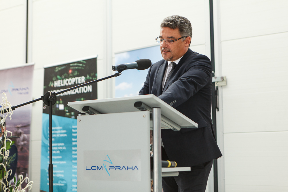 Vystoupení náměstka ministra obrany Tomáše Kuchty